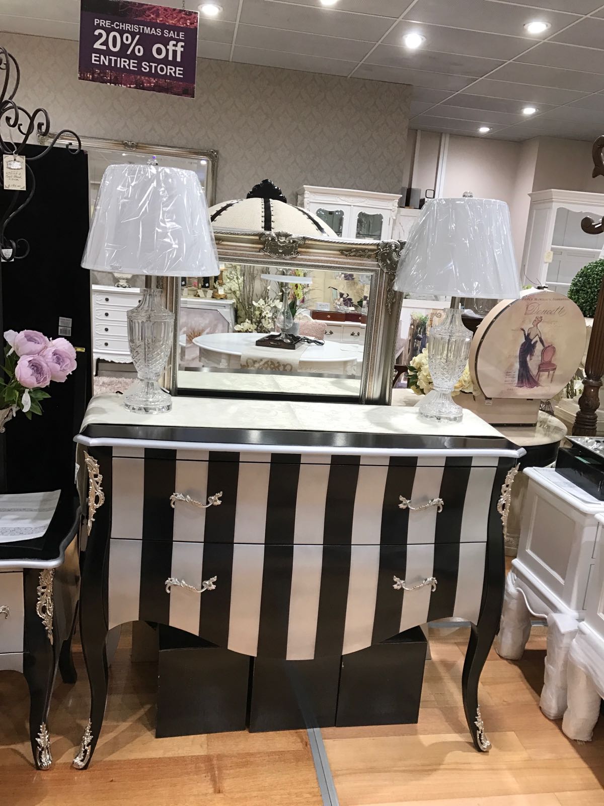 French Commodes 2 Drawers